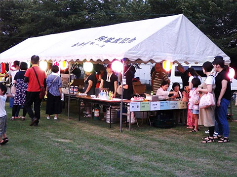 北本古市場地区納涼祭北本グランド開放