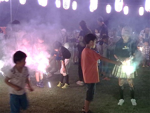 北本古市場地区納涼祭北本グランド開放