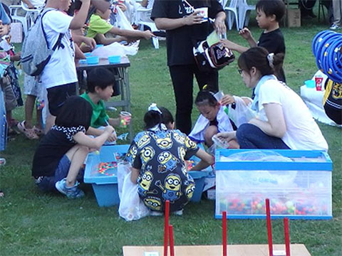 北本古市場地区納涼祭北本グランド開放