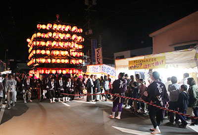 提灯祭り(期間中)の出店